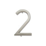 Atlas Modern Avalon #2 House Number - Brushed Nickel, AVN2-BRN