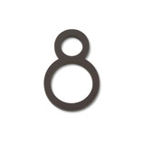 Atlas Modern Avalon #8 House Number - Aged Bronze, AVN8-O