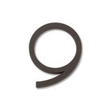 Atlas Modern Avalon #9 House Number - Aged Bronze, AVN9-O