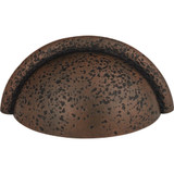 Atlas Homewares Olde World Cup Pull 3 Inch (c-c) - Rust, 274-R