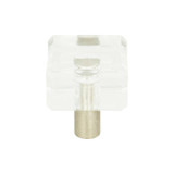 Atlas Optimism Square Door Knob 1 1/4 Inch - Brushed Nickel, 3145-BRN