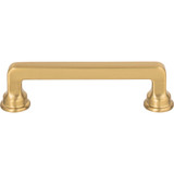 Atlas Oskar Door Pull 3 3/4 Inch (c-c) - Warm Brass, A102-WB