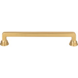 Atlas Oskar Door Pull 6 5/16 Inch (c-c) - Warm Brass, A104-WB