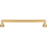 Atlas Oskar Door Pull 7 9/16 Inch (c-c) - Warm Brass, A105-WB