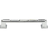 Atlas Legacy Crystal Door Pull 5 1/16 Inch (c-c) - Polished Chrome, 342-CH