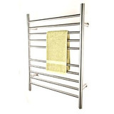 Amba RWP-SP Radiant Plug-in Straight 31 1/2" H x  23 3/4" W Bathroom Towel Warmer - Polished Stainless