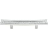 Atlas Primitive Door Pull 3 Inch (c-c) - Polished Chrome, 271-CH