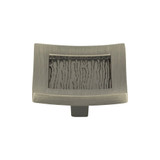 Atlas Primitive Square Door Knob 1 1/2 Inch - Brushed Nickel, 270-BRN