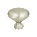 Atlas Robin Egg Door Knob 1 1/4 Inch - Brushed Nickel, A804-BN