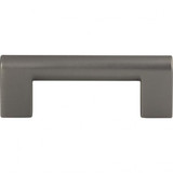 Atlas Round Rail Door Pull 3 Inch (c-c) - Slate, A878-SL
