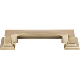 Atlas Sutton Place Cup Door Pull 3 Inch (c-c) - Champagne, 339-CM