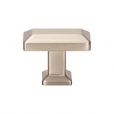 Atlas Sweetbriar Lane Rectangle Door Knob 1 3/8 Inch - Brushed Nickel, A661-BRN