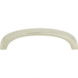 Atlas Tableau Curved Door Pull 3 Inch (c-c) - Polished Nickel, 399-PN