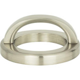 Atlas Tableau Round Door Pull Base and Top 1 13/16 Inch (c-c) - Brushed Nickel, 405-BN