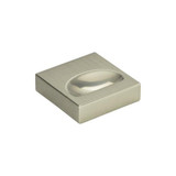 Atlas Thin Square Door Knob 1 1/4 Inch - Brushed Nickel, A833-BN