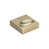 Atlas Thin Square Door Knob 1 1/4 Inch - Champagne, A833-CM