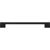 Atlas Thin Square Door Pull 11 5/16 Inch (c-c) - Matte Black, A866-BL