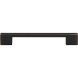 Atlas Thin Square Door Pull 7 9/16 Inch (c-c) - Venetian Bronze, A826-VB