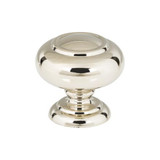 Atlas Victoria Door Knob 1 1/4 Inch (c-c) - Polished Nickel, A610-PN