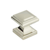 Atlas Wadsworth Door Knob 1 1/4 Inch - Polished Nickel, 370-PN
