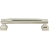 Atlas Wadsworth Door Pull 5 1/16 Inch (c-c) - Polished Nickel, 373-PN