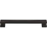 Atlas Wadsworth Door Pull 7 9/16 Inch (c-c) - Matte Black, 375-BL