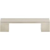Atlas Wide Square Door Pull 3 3/4 Inch (c-c) - Brushed Nickel, A918-BN