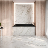 Swiss Madison Voltaire 54" x 30" Right Drain Soaking Alcove Bathtub - Glossy Black - SM-AB563GB Swiss Madison Voltaire 54" x 30" Right Drain Soaking Alcove Bathtub - Glossy Black - SM-AB563GB