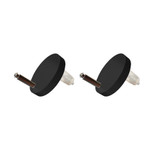Swiss Madison St Tropez Elongated Toilet Seat Hardware, Matte Black - SM-QQF06MB Swiss Madison St Tropez Elongated Toilet Seat Hardware, Matte Black - SM-QQF06MB