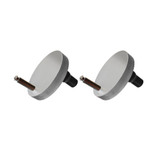 Swiss Madison Wall Hung Round Toilet Seat Hardware - SM-QQF16 Swiss Madison Wall Hung Round Toilet Seat Hardware - SM-QQF16