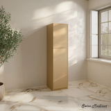 Swiss Madison St. Tropez 15" x 15" x 60" Freestanding Linen Cabinet - Natural Oak - SM-BC0801NO