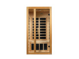 Golden Designs Dynamic Gracia Elite 1-2-person Ultra Low EMF (Between 3-5MG) FAR Infrared Sauna (Canadian Hemlock) - DYN-6119-01 Elite