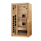 Golden Designs Dynamic Gracia 1-2-Person Full Spectrum Near Zero EMF (Under 3MG) FAR Infrared Sauna (Canadian Hemlock) - DYN-6119-03 FS