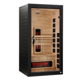 Golden Designs Dynamic Santorini 1-2-Person Full Spectrum Near Zero EMF (Under 3MG) FAR Infrared Sauna (Canadian Hemlock) - DYN-6009-03 FS