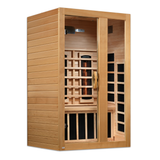 Golden Designs Dynamic Serena 2-Person Full Spectrum Near Zero EMF (Under 3MG) FAR Infrared Sauna (Canadian Hemlock) - DYN-6229-03 FS