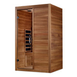 Golden Designs Maxxus S-Line Yoga 2-Person Full Spectrum Near Zero EMF (Under 3MG) FAR Infrared Sauna (Canadian Hemlock) - MX-S206-01-FS-PC