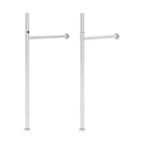 Swiss Madison Console Sink Chrome Legs - SM-CSP04 Swiss Madison Console Sink Chrome Legs - SM-CSP04