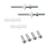 Swiss Madison Installation Screws for Console Chrome & Silver Legs - SM-CSP01SI Swiss Madison Installation Screws for Console Chrome & Silver Legs - SM-CSP01SI