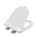 Swiss Madison Quick Release Toilet Seat in White (KI. SM-1T125, SM-1T126) - SM-QRS24 Swiss Madison Quick Release Toilet Seat in White (KI. SM-1T125, SM-1T126) - SM-QRS24