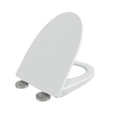 Swiss Madison Quick Release Toilet Seat in Matte White (SM-1T254MW) - SM-QRS53MW Swiss Madison Quick Release Toilet Seat in Matte White (SM-1T254MW) - SM-QRS53MW