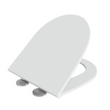 Swiss Madison Quick Release Toilet Seat in Matte White (SM-WT450MW) - SM-QRS45MW Swiss Madison Quick Release Toilet Seat in Matte White (SM-WT450MW) - SM-QRS45MW