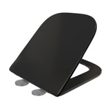 Swiss Madison Quick Release Toilet Seat - Matte Black (SM-1T106MB, SM-1T107MB) - SM-QRS06MB Swiss Madison Quick Release Toilet Seat - Matte Black (SM-1T106MB, SM-1T107MB) - SM-QRS06MB