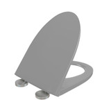 Swiss Madison Quick Release Toilet Seat - Matte Grey (SM-1T181MG) - SM-QRS54MG Swiss Madison Quick Release Toilet Seat - Matte Grey (SM-1T181MG) - SM-QRS54MG