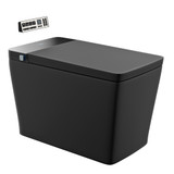 Swiss Madison Concorde One Piece Smart Toilet 1.28 GPF in Matte Black with Heated Bidet, Air Drying, Night Light, Foot Sensor - SM-ST0201MB