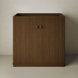 Swiss Madison Lafayette 36" Freestanding Bathroom Vanity Cabinet without Top - Brown Oak - SM-BV8001BO-C