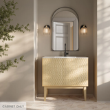Swiss Madison Bosse 36" Freestanding Bathroom Vanity Cabinet without Top - Natural Oak - SM-BV8802NO-C