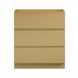 Swiss Madison Liberte 30" Freestanding Bathroom Vanity Cabinet without Top - Natural Oak - SM-CO7802NO Swiss Madison Liberte 30" Freestanding Bathroom Vanity Cabinet without Top - Natural Oak - SM-CO7802NO