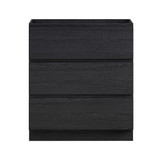 Swiss Madison Liberte 30" Freestanding Bathroom Vanity Cabinet without Top - Black Oak - SM-CO7802AO Swiss Madison Liberte 30" Freestanding Bathroom Vanity Cabinet without Top - Black Oak - SM-CO7802AO