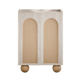 Swiss Madison Plaisir II 24" Freestanding Bathroom Vanity Cabinet without Top - White Oak - SM-BV0701WO-C