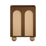 Swiss Madison Plaisir II 24" Freestanding Bathroom Vanity Cabinet without Top - Brown Oak - SM-BV0701BO-C